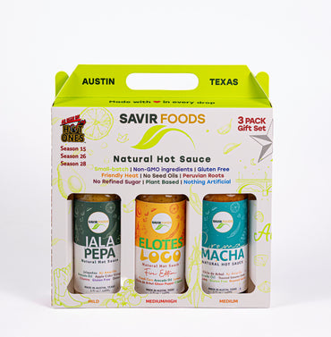 3 Pack 3 Season of Hot Ones Gift set