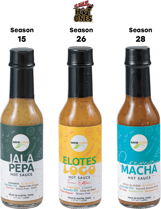 As seen on Hot Ones Pack - SAVIR Foods