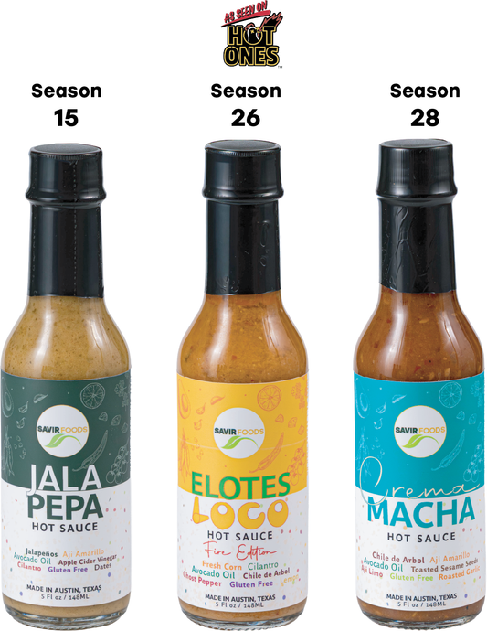 As seen on Hot Ones Pack