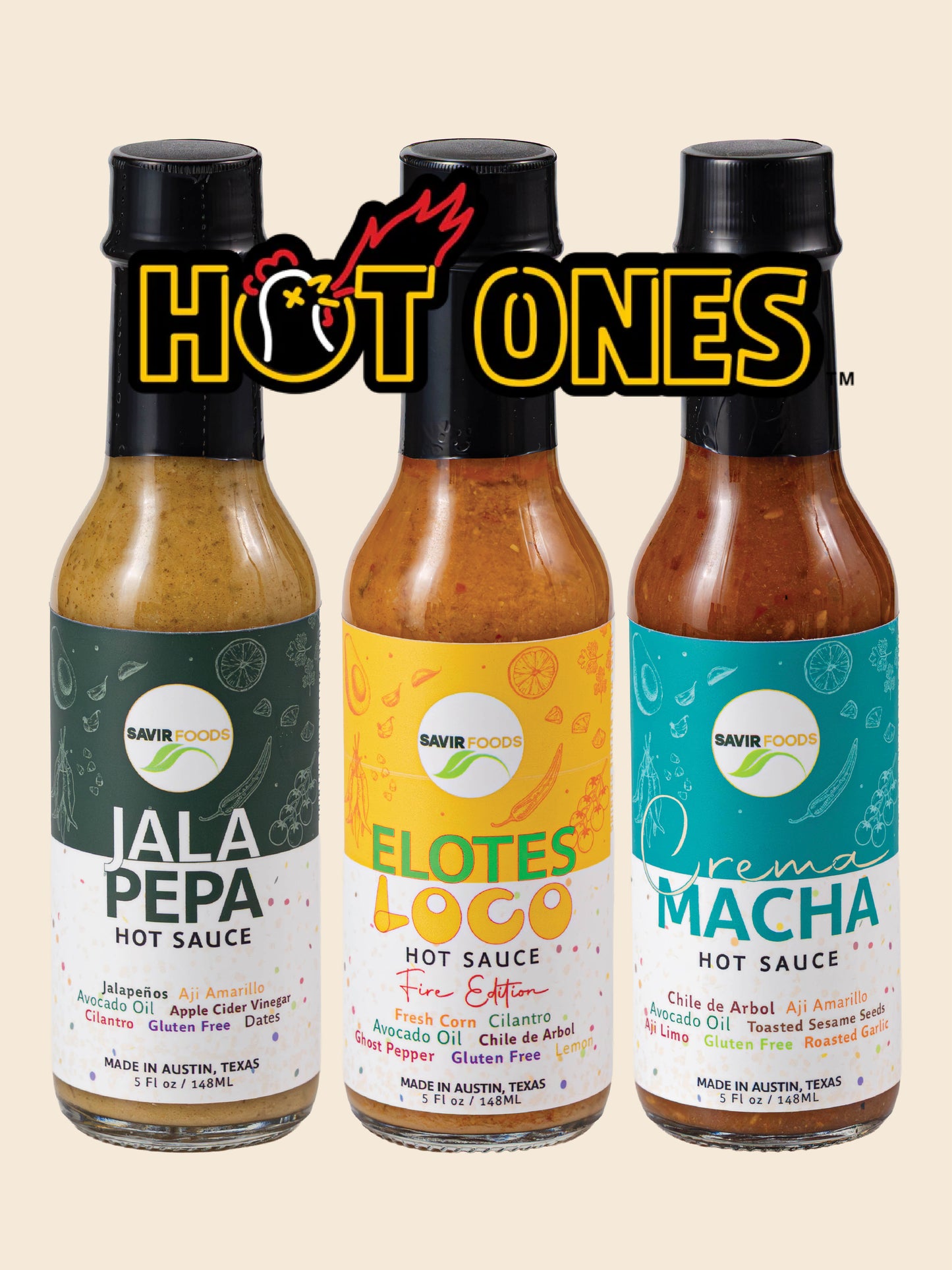 As seen on Hot Ones Pack