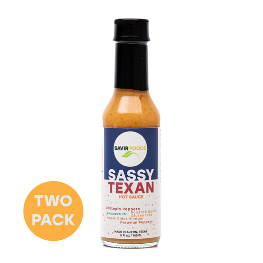 Savir Foods Sassy Texan Hot Sauce 2 Pack