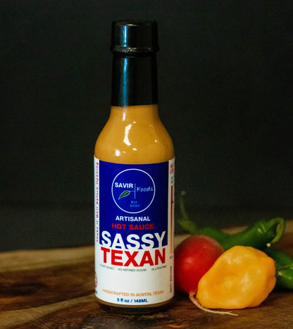 Sassy Texan Sauce | Chiltepin and Limo Peppers Sauce | SAVIR Foods